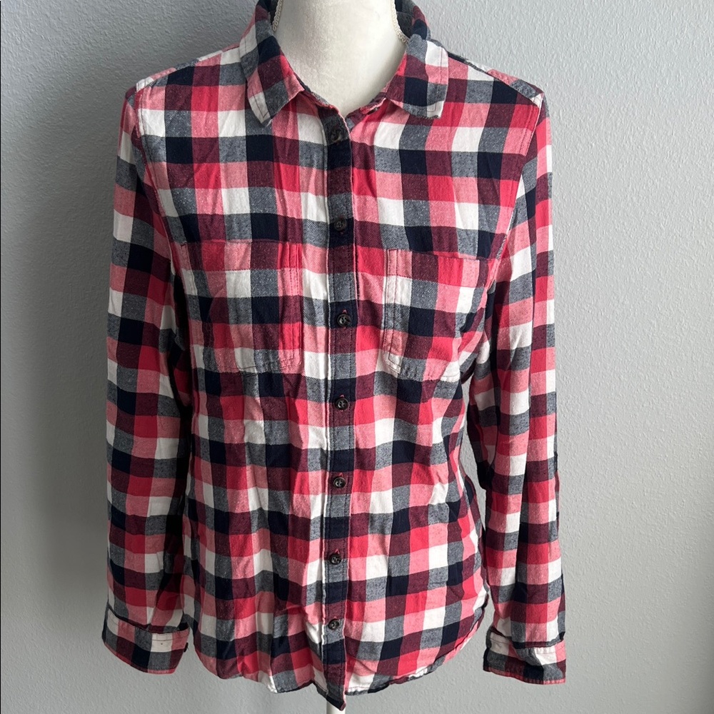 Windriver Outfitting Co. Plaid Button-Down Shirt - image 2